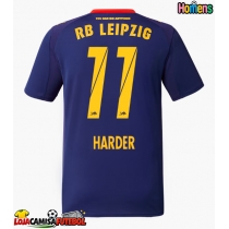 Camisa de Futebol RB Leipzig Conrad Harder #11 Equipamento Secundário 2025-26 Manga Curta